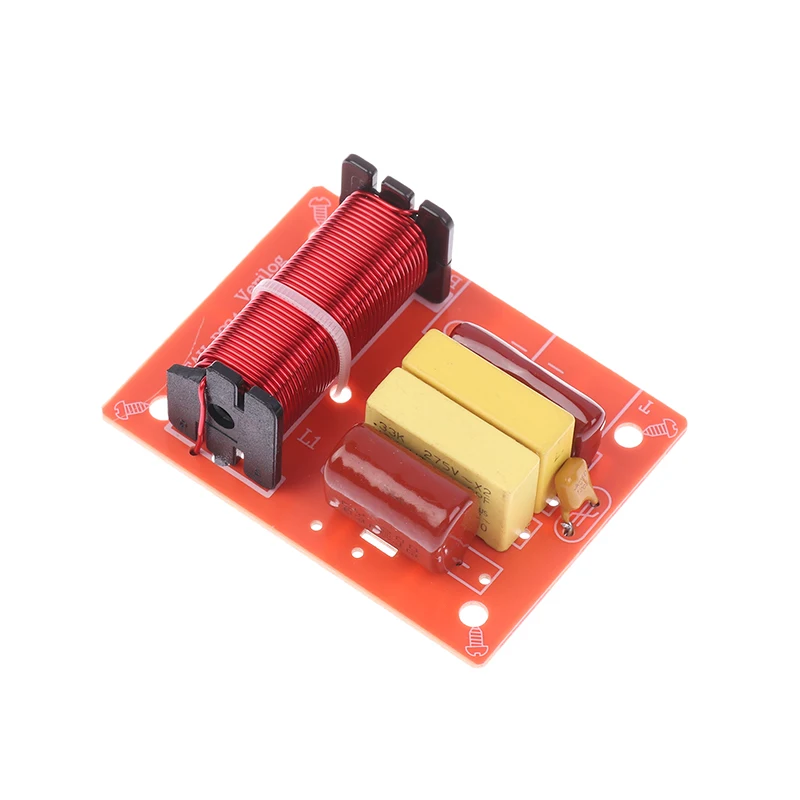 Customizable 80W 2-Way Audio Treble Bass Frequency Divider, DIY Speaker Crossover for Enhanced Sound