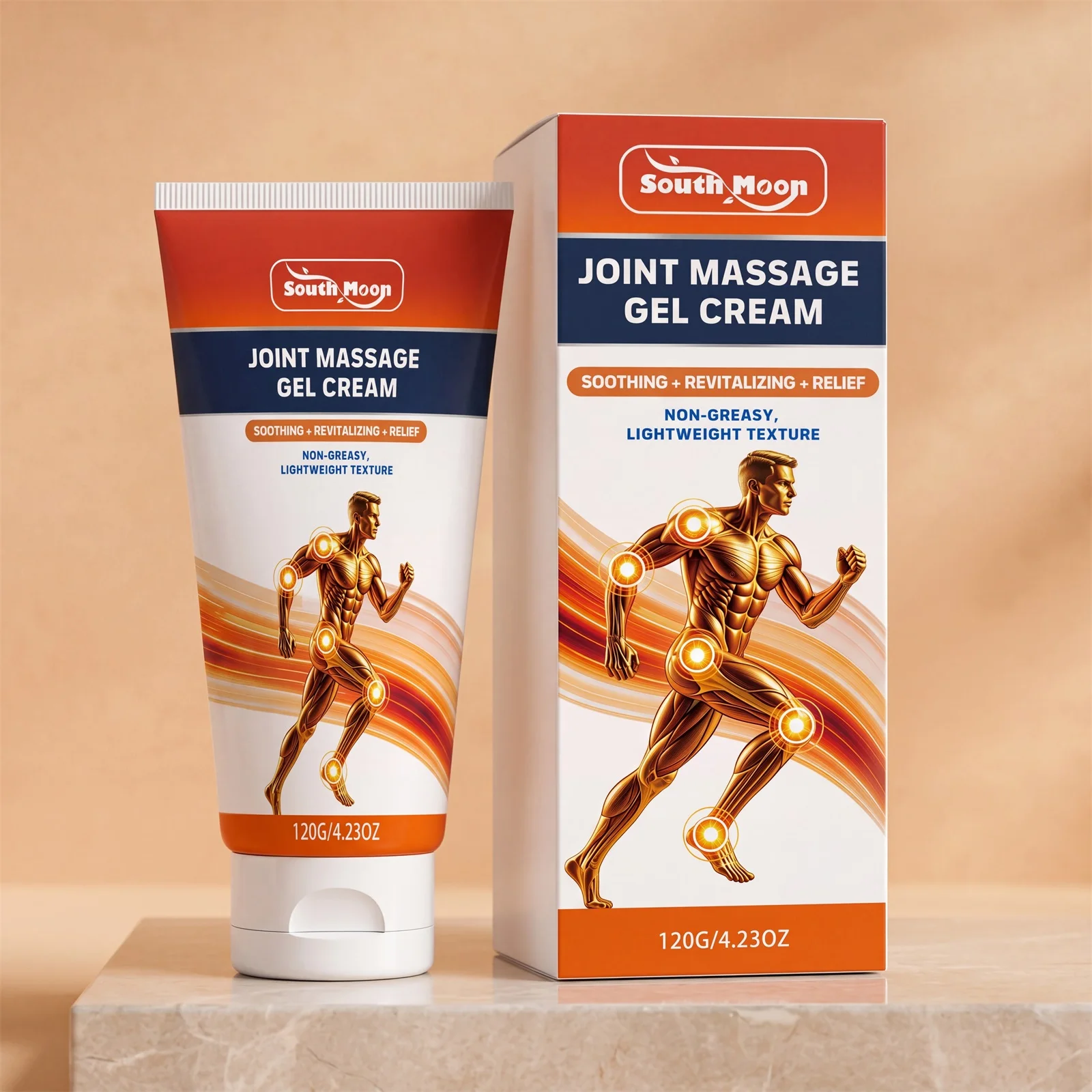 Joint Knee Back Pain Relief Cream Soothing Muscle Ache Reduce Stiff Refreshing Moisturizing Care Body Analgesic Medicine Cream view 3