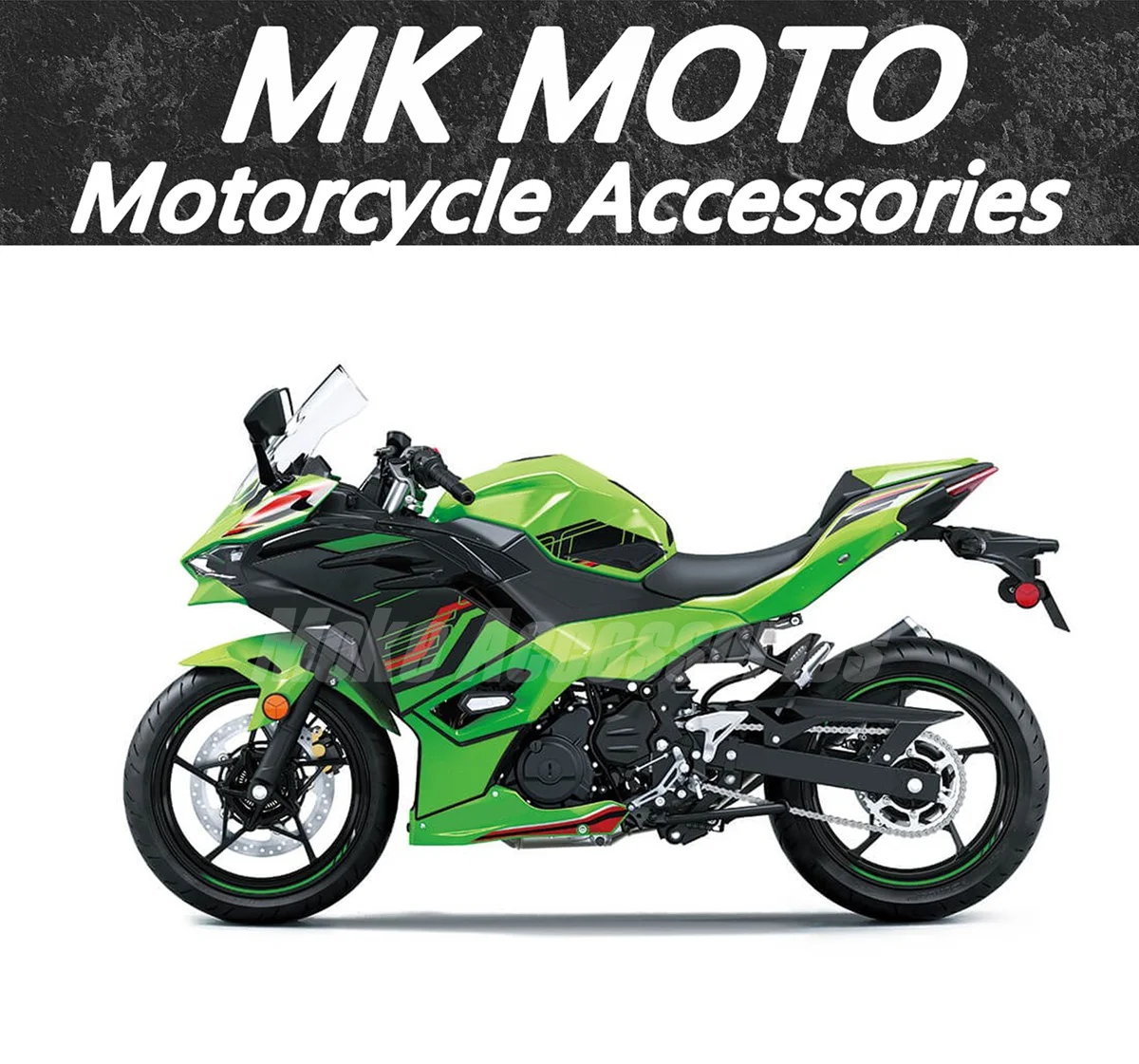 Motorcycle Fairings Kit Fit For Ninja500 2024-2025 Bodywork Set High Quality ABS Injection Black Green Red