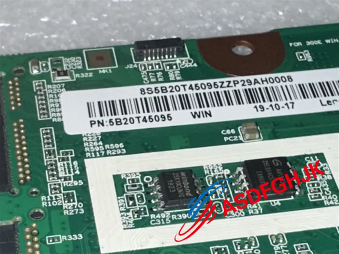 레노버 타입 81M9 300E 윈도우 2Nd 세대 노트북용 bm5860 v1.3, n5000 cpu 및 8gb 테스트 OK, 5b20t45095