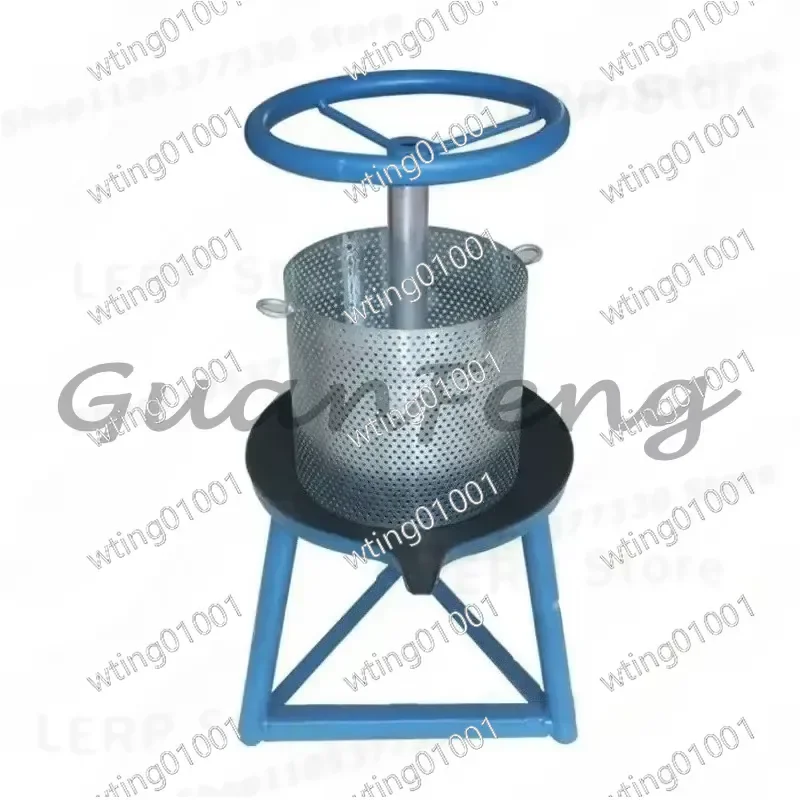 for Manual Pig Fat Oil Press Hand Squeezing Machine for Lard Residue Cake Water Extraction Tool Heavy Duty Stainless Steel