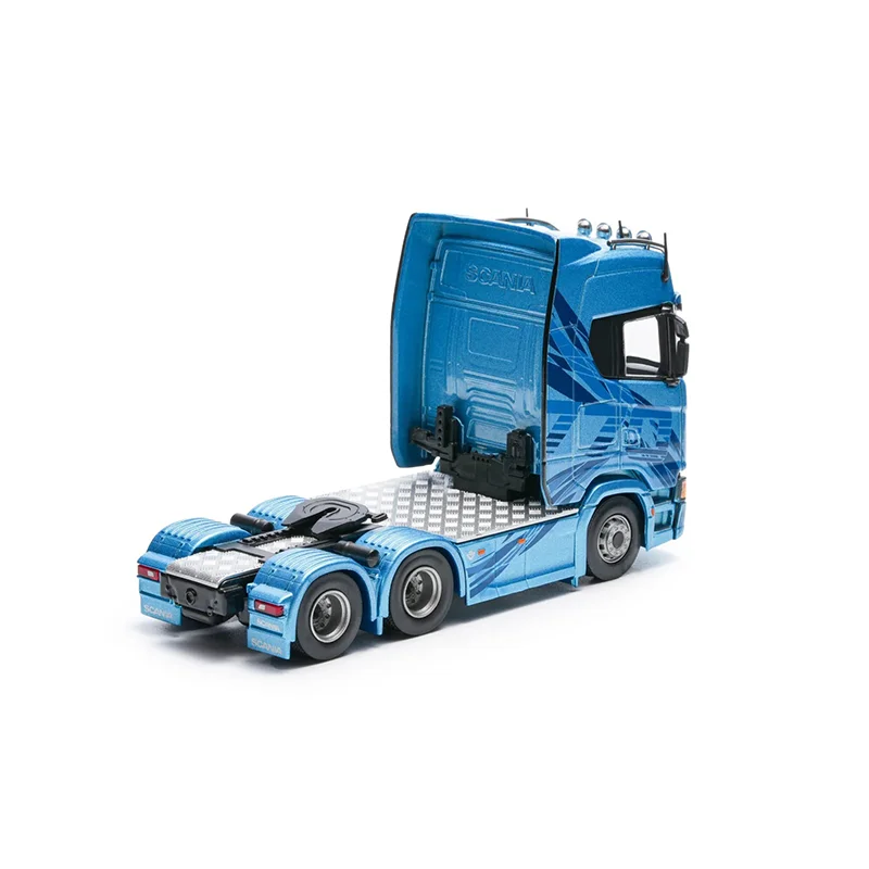 New Masdi 1:64 Scania 770s R650 Civilian Trailer Transport Vehicle Alloy Small Model Miniature Die-Cast Customized Kids Toy Gift