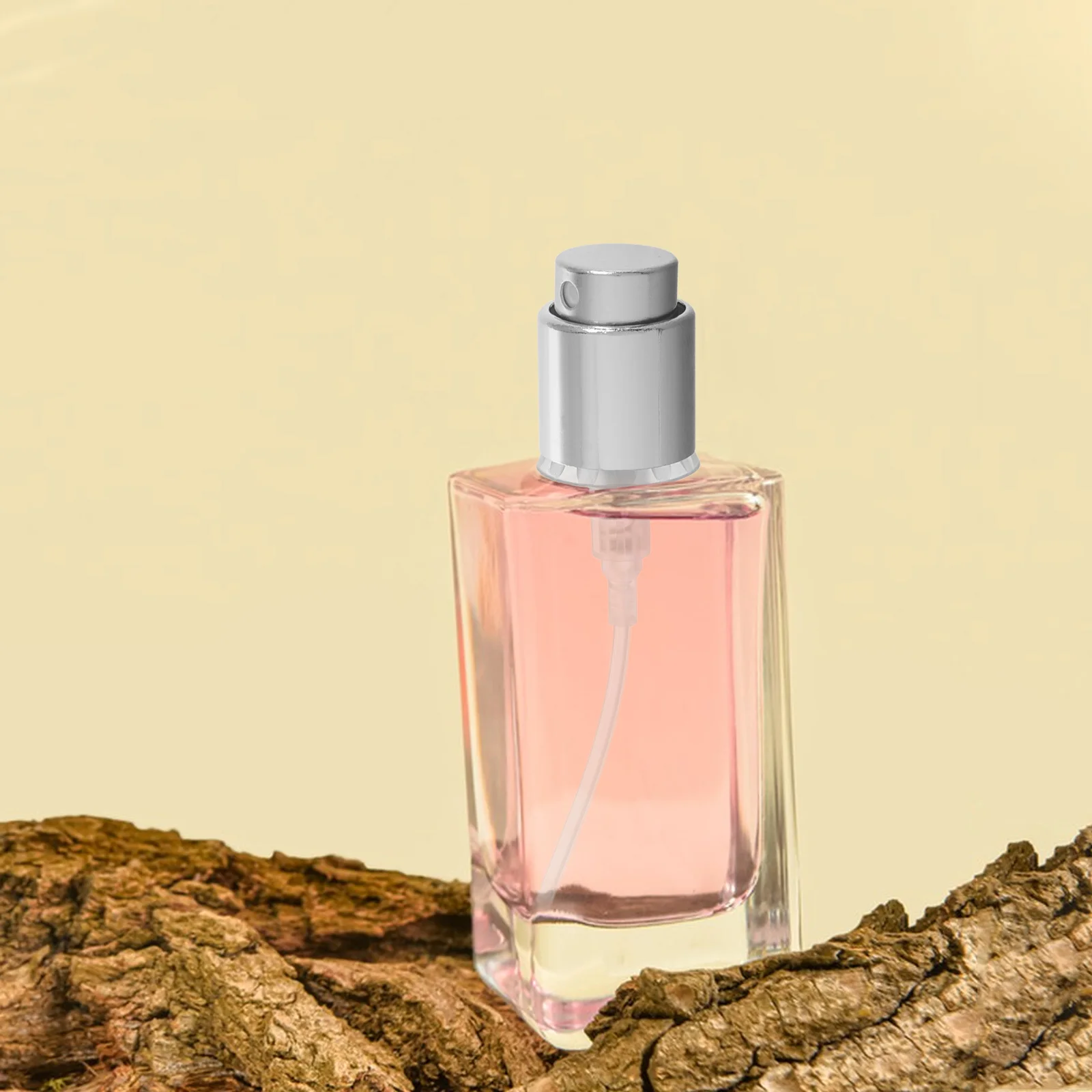 

1 set Perfume Bottle Spray Pump Nozzle Silver Edge Middle Set Cologne Mist Sprayer Atomizer Head Plastic