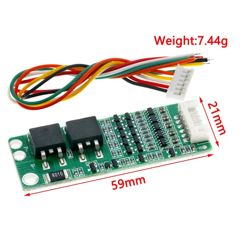 5S 15A Li-ion Lithium Battery BMS 18650 Charger Protection Board 18V 21V Cell Protection Circuit