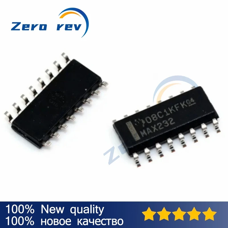 5Pcs 100% New MAX232DR MAX232 MAX232IDR MAX232I MAX3232IDR MAX3232I MAX3232EIDR MAX3232EI MAX232EIDR MAX232EI SOIC-16