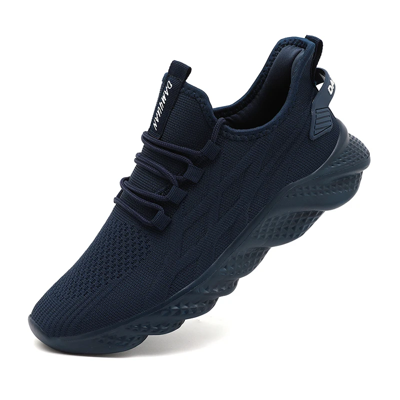 

Women's and Men's Slip-Resistant Casual Shoes Durable Rubber Outsole Comfortable Cushioned Breathable Mesh Upper Sneakers