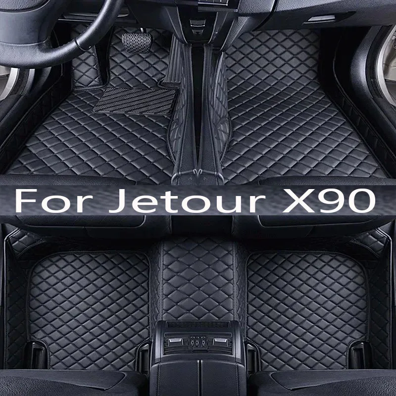 

TPE Custom Car Floor Mats For Jetour X90 2022 2023 Waterproof Carpet Auto Interior Accessories