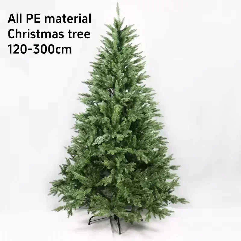 

Artificial Christmas Tree with LED Lights Encrypted PVC Christmas Tree Decorated for Family Atmosphere Party 1.2M-3M