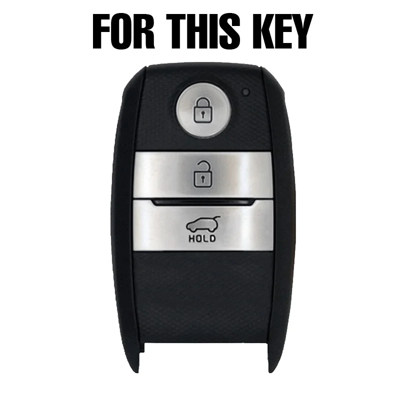 3 Button Silicone Car Remote Key Fob Shell Cover Case For Kia Rio Ceed Soul Sportage Sorento Carens Picanto Skin Holder