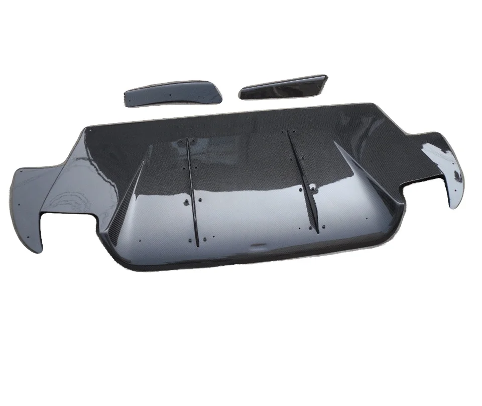 

5pcs CF Carbon Fiber Rear Diffuser with Fitting Kits for LANCER EVOLUTION EVO 9 VS Body Parts