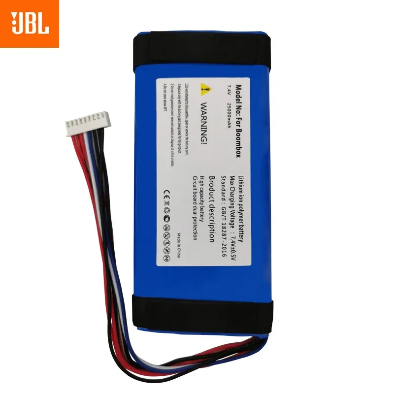 Top Brand 100% New 25000mAh Battery GSP0931134 01 for JBL Boombox Boombox 1 JEM3316 JEM3317 JEM3318 Player Speaker Batterie