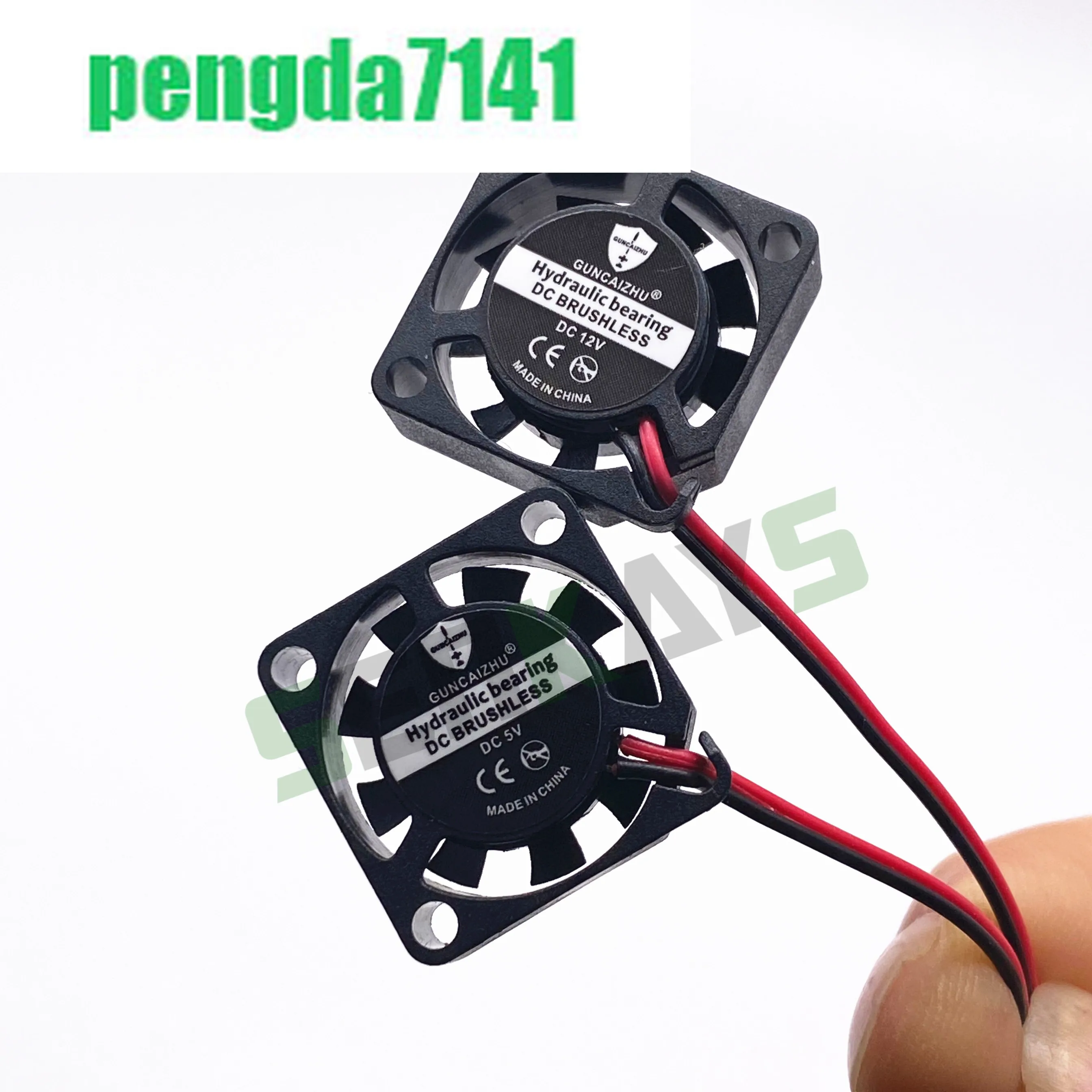 NEW 2006 5V 12V 2CM 20MM Fan 20*20*6MM Cooling Fan 10000RPM Ultrathin Fan Mini Laptop Fan 2wire