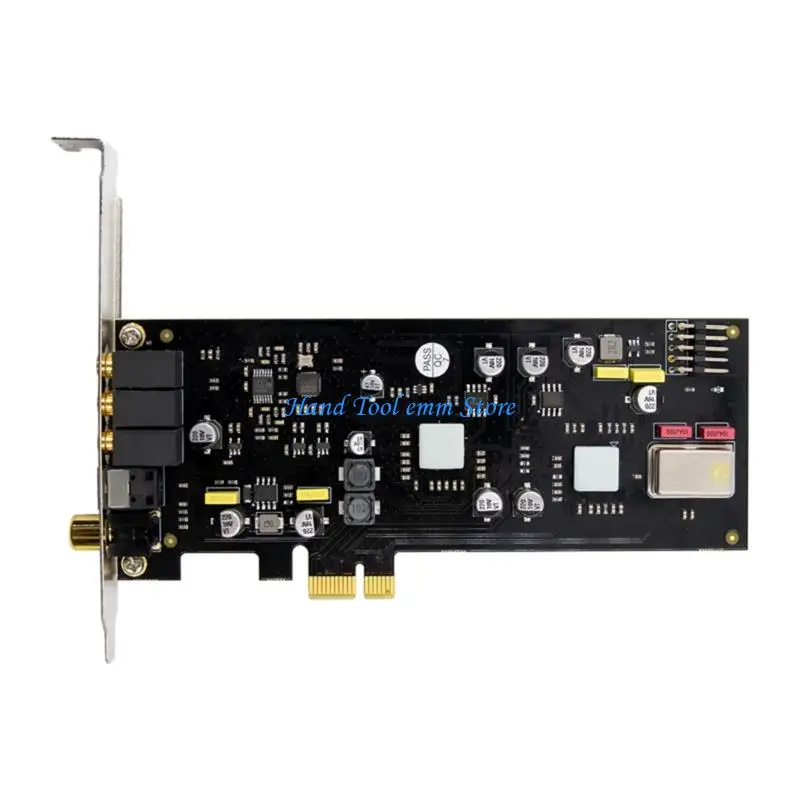 H37F Professional PCIe Digital Sound Card Low Latency Bracket for Studio Recording