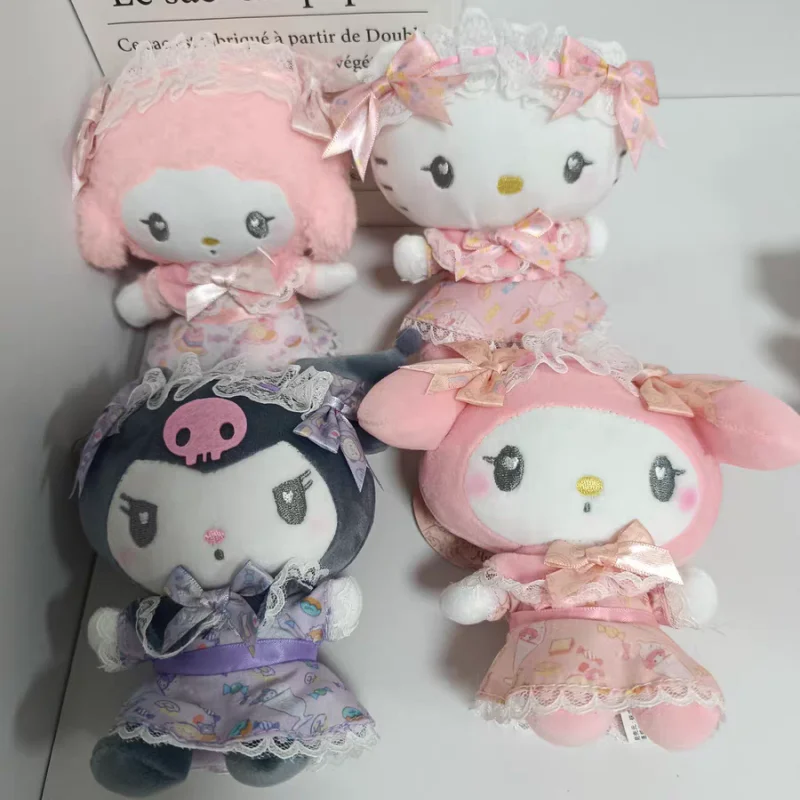 サンリオ ハローキティ クロミ キシングスシリーズ メイドロリ ぬいぐるみペンダント イタバッグ ディスプレイドール トラベルバックパック トリンケット ガール クリスマスギフト