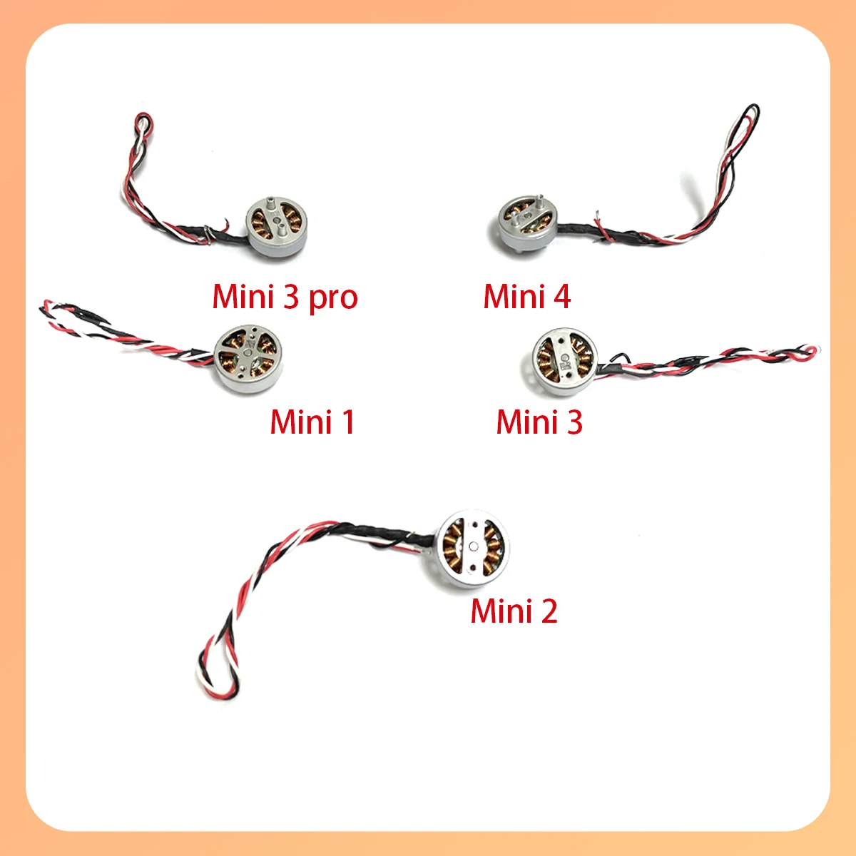 

Original Mavic mni1/2/2SE/4K/SE body front, rear, left, right motors, engine motors suitable for DJI min series drones