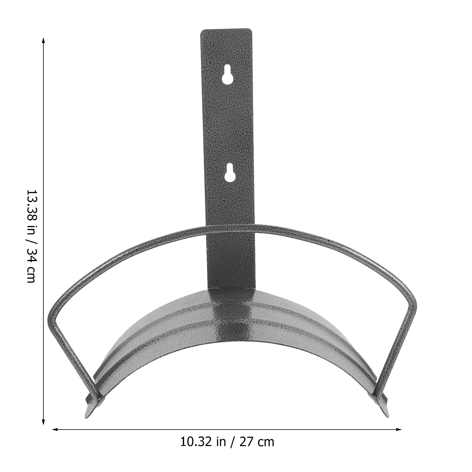

Heavy Duty Garden Hanger Metal Mount Hook Water Organizer Bracket Storage Rack Outdoor Use Iron Support Wall Mounted Hanger