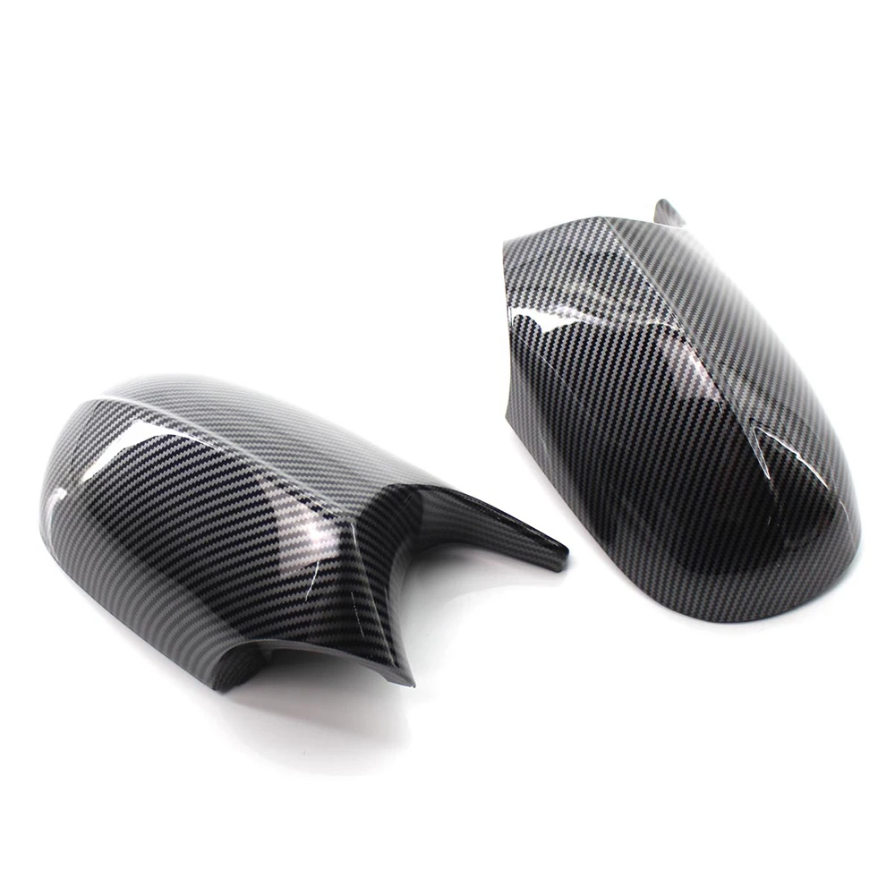 Replacement Rearview Side Mirror Covers Cap For BMW E90 E91 E92 E93 E81 E87 E82 E88 3 1 Series M Accessories Carbon Fiber Gloss