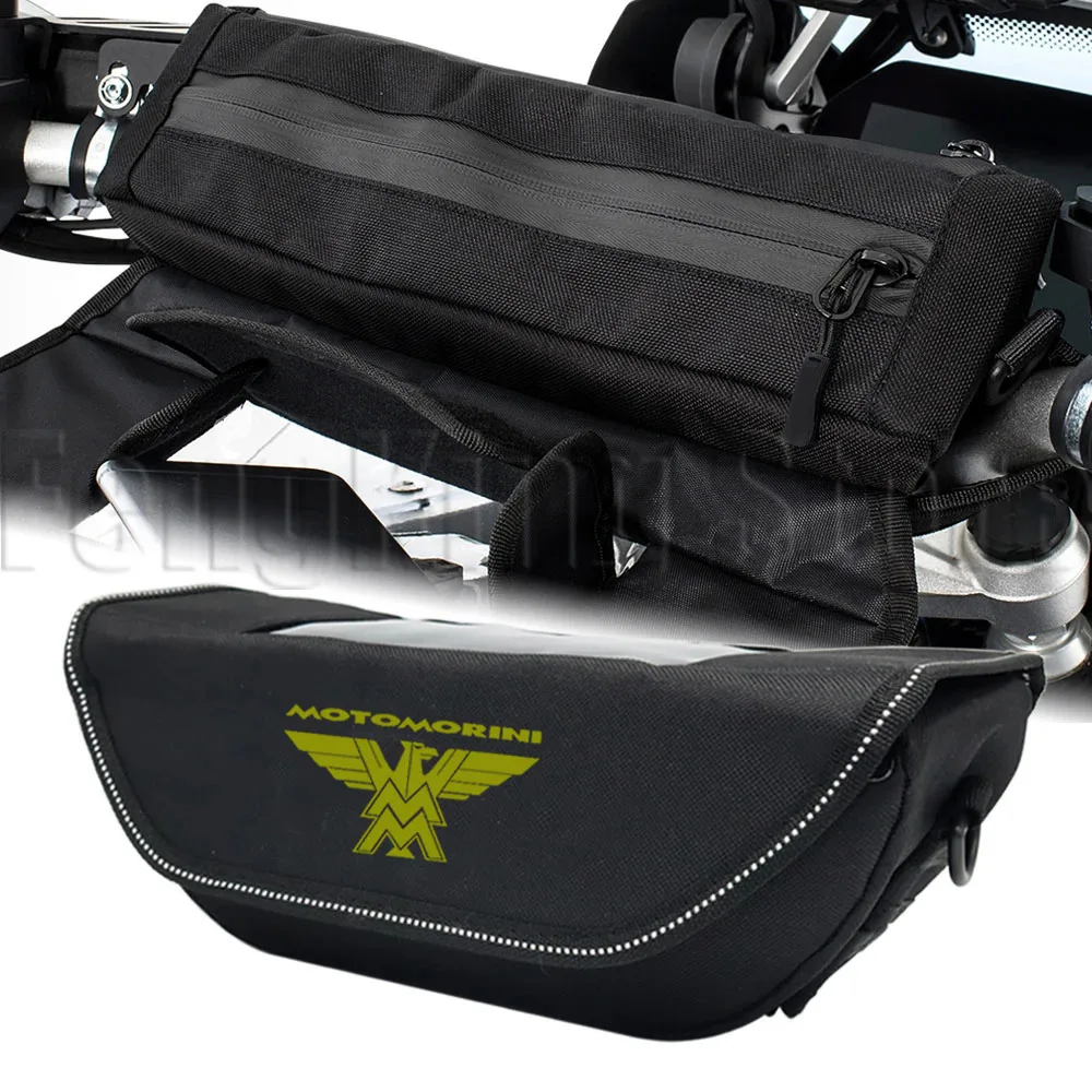 

For Moto Morini X-cape 649 cape 650 Motorcycle accessory Waterproof And Dustproof Handlebar Storage Bag