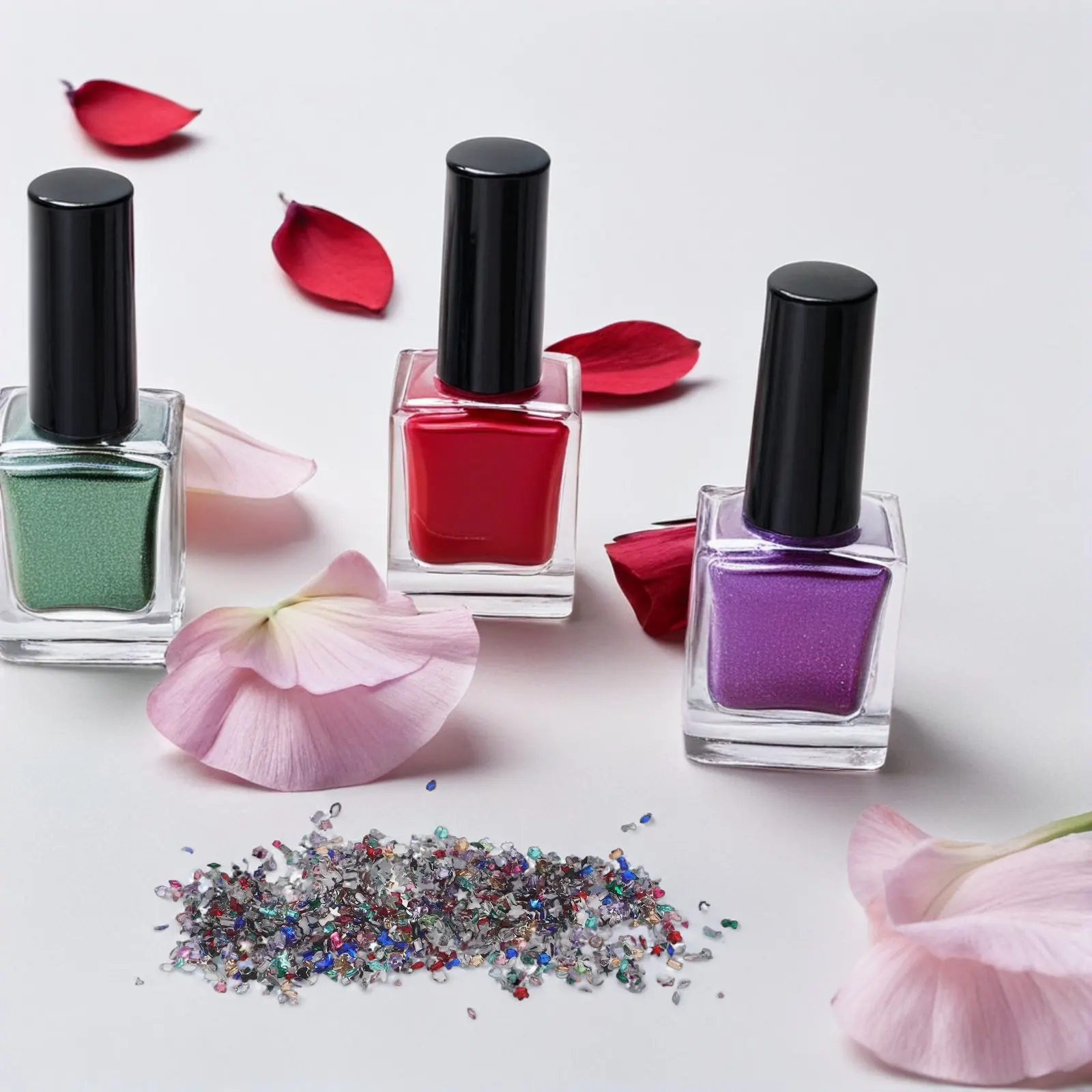 

2000pcs Colorful Flat Back Nail Rhinestones Mini Multicolor Gems For 3D Nail Art Decoration Craft Manicure Accessories