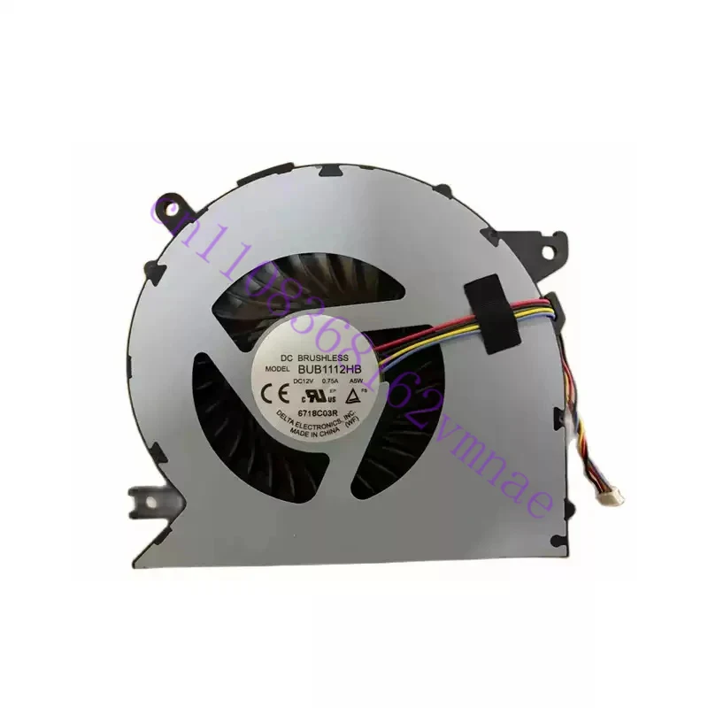 Cooling Fan for HP ENVY 27-P014 All-in-One PC 1323-00MX000 819000-001 DC12V 0.75A