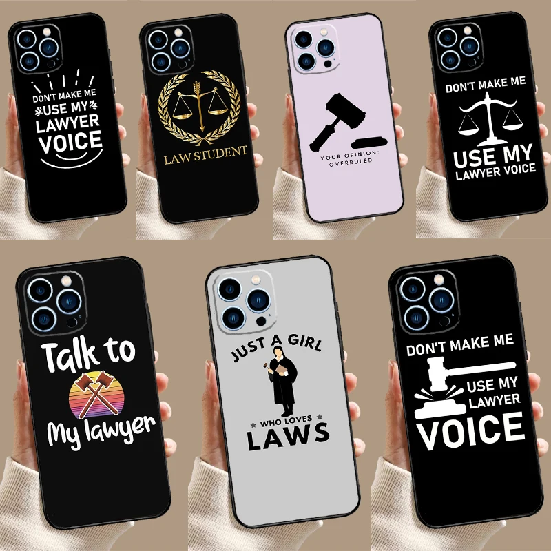Étudiant en droit, avocat, juge pour Huawei Nova 10 9 SE 3i 7i 8i 11i 12i Y60 Y61 Y70 Y72 Y73 Y90 Y91 P20 P30 P40 Lite Case