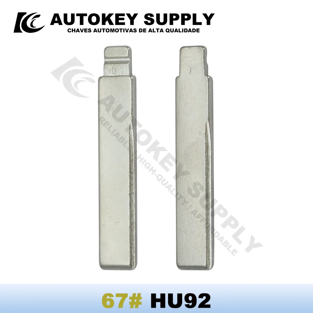 

5PCS/10PCS KD VVDI 67# HU92 Key Blade Replacement Uncut Blank For BMW