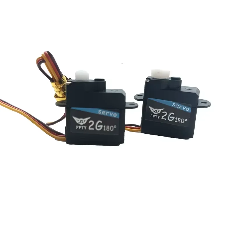 2g servo motor FFTY JST1.25 interface fixed wing F3P model drone toy quick detachable small servo plastic gear