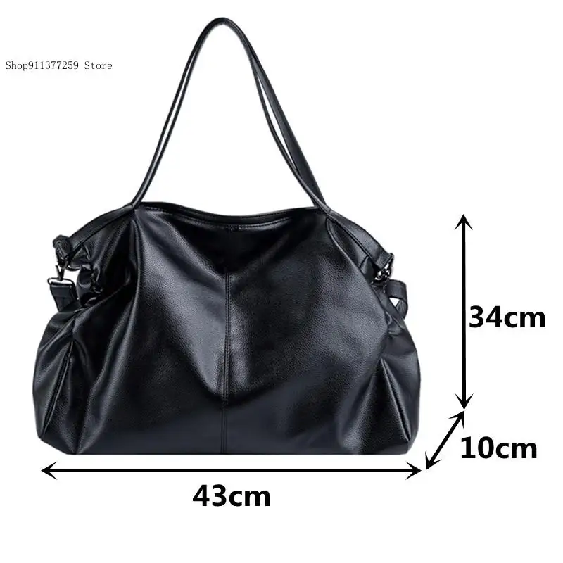 Women Large Handbag Large Shopping Bag Handbag High Quality Soft Leather Crossbody Bag Women Travel Shoulder Bag