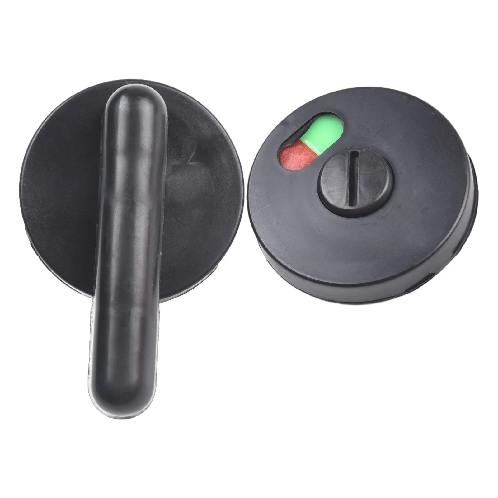 Black Privacy WC Plastic Latch Vacant Engaged Door Lock Toilet Shower Cubicles Bathroom Indicator Bolt Deadbolt Lock