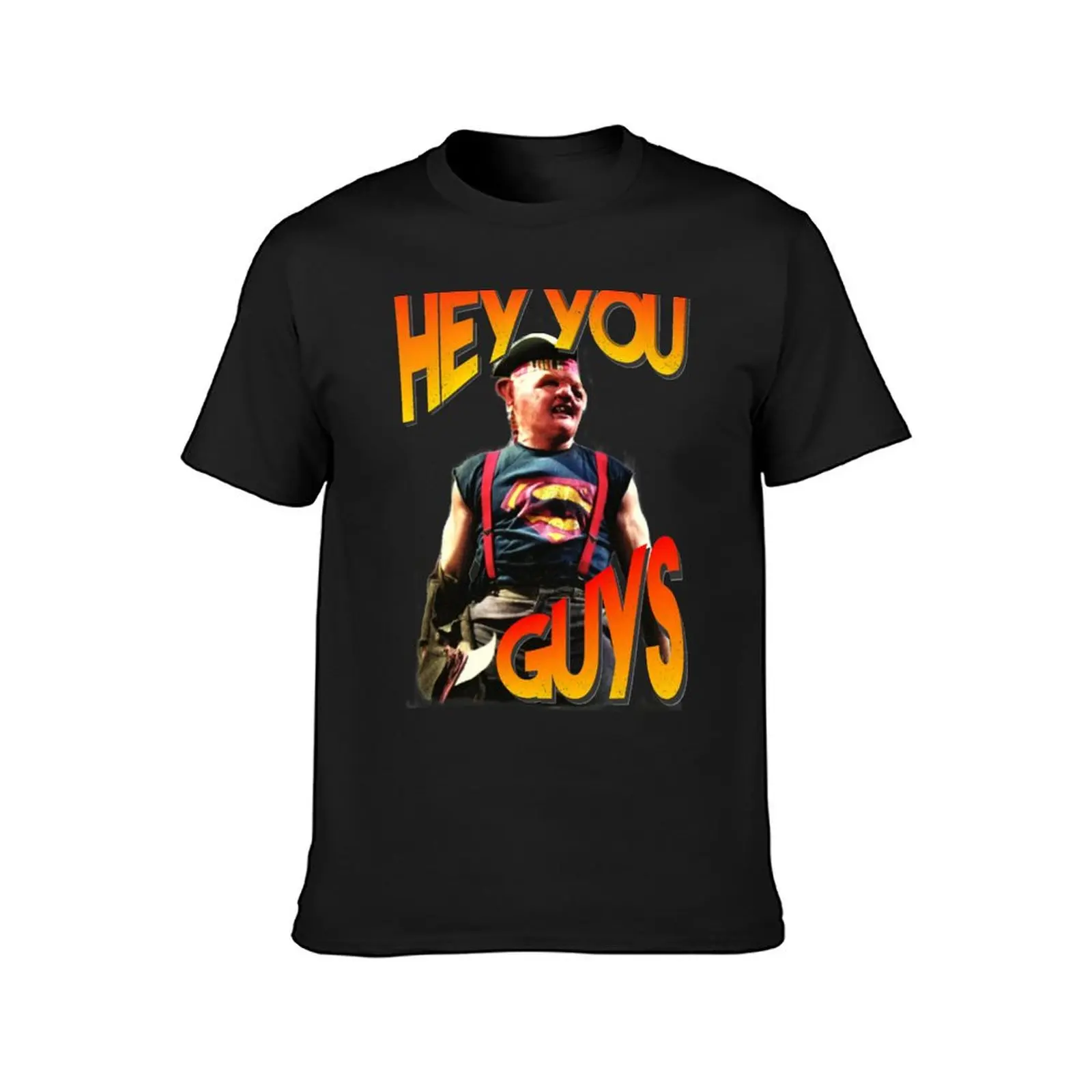 Hey You Guys Sloth Goonies T-Shirt anime plain tees Short sleeve tee men