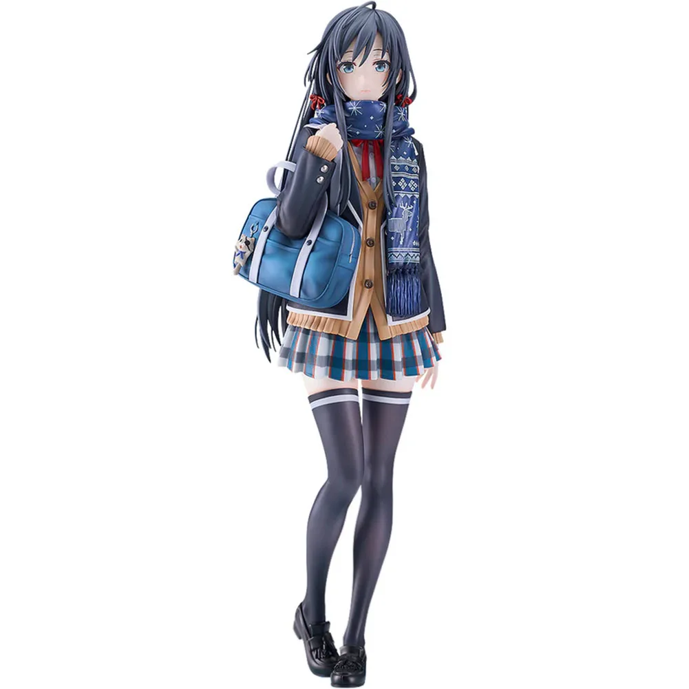 

Anime Yukinoshita Yukino figure Yukinoshita Yukino Action Figure model Decora Collect JK school uniform girls figure Doll Gifts