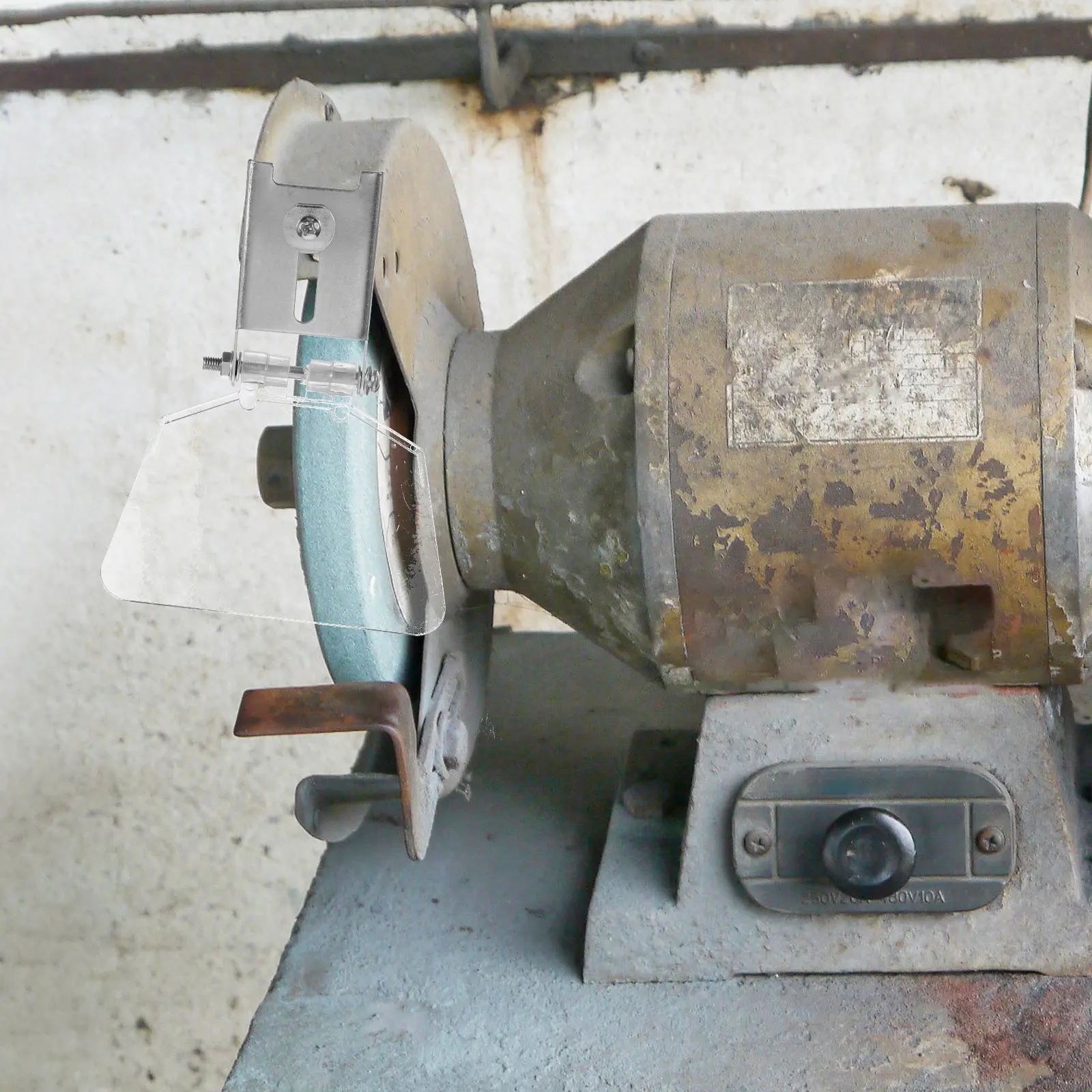 

Комплект из 2 защитных экранов для шлифовального станка, нержавеющая сталь, АБС-пластик, высокопрочные защитные экраны для настольного шлифовального станка