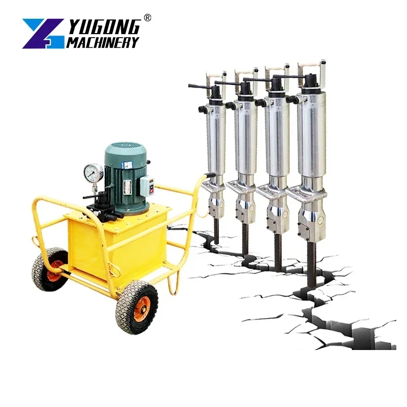 

YG Customized Rock Splitting Tool Hydraulic Stone Splitter Machine Concrete Rock Breaking Machine