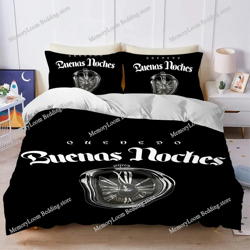 

Hot Singer Q-Quevedo Buenas Noches Duvet Cover Set Bedding Soft Laundry Cotton Bed Four Seasons Student Dormitory Home Textile74