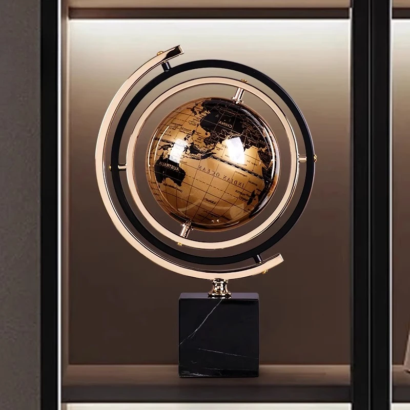 

globe ornament living room light luxury highend office study desktop creative home jewelry housewarming gifts
