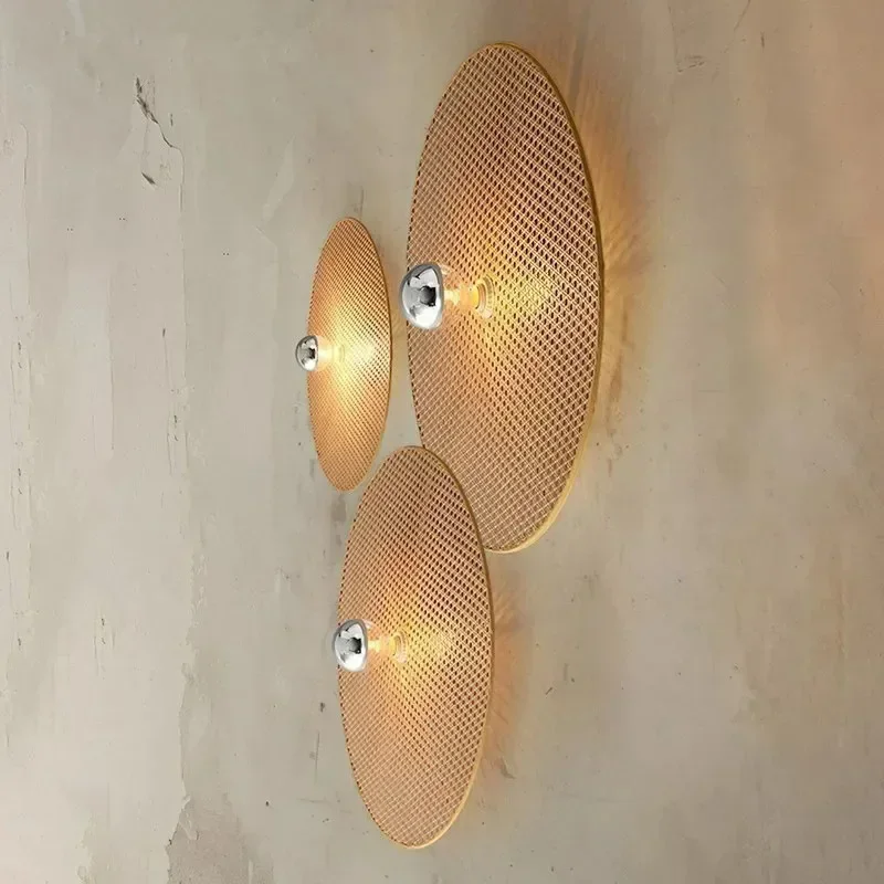 

2026 Corridor Classic Loft Rattan Lamp For Home Resturant Bedroom Bedside Light Mood Light Imitation Rattan Wall Lamp For Kitche