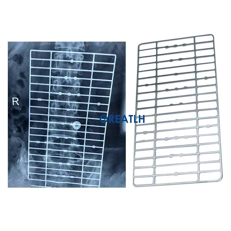 GREATLH Soft Carbon Fiber Development Positioner Spinal Vertebral Body Forming Intramedullary Nail Grid Orthopedic Tool pet