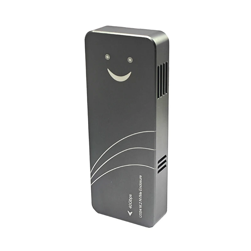 เคสมือถือ NVMe Thunderbolt 3 M.2 USB4 40ก. กล่องมือถือภายนอกฮาร์ดไดรฟ์ SSD สำหรับ MacBook แล็ปท็อปเดสก์ท็อปสำหรับ Samsung 980 Pro