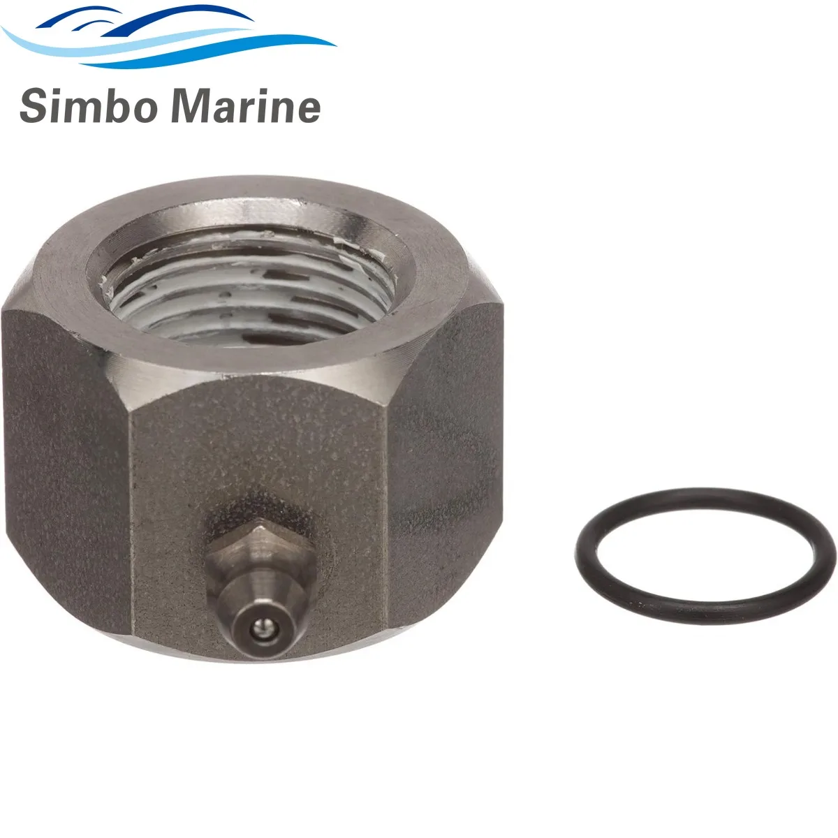 28251 Marine Steering Tube Cable Grease Nut 7/8 In for OMC Mercury Mariner Johnson Evinrude Nissan Suzuki 2861 FSM068