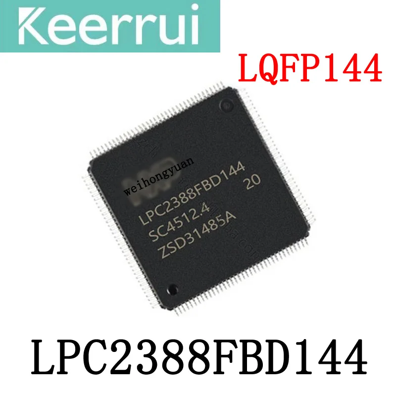 

1~200pcs/lot brand new original LPC2388FBD144 LQFP144 LPC2388 ARM microcontroller MCU 512kB flash98kB SRAM -40~85C 10bit ADC3.3V