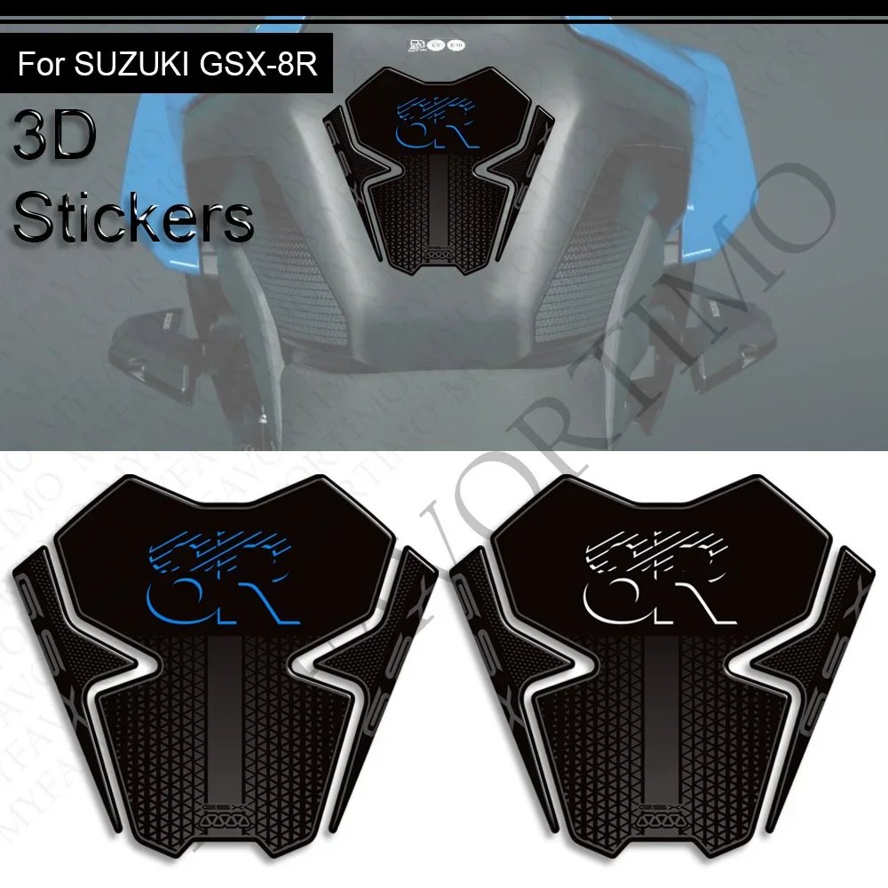 

GSX 8R Fit Suzuki GSX8R Motorcycle Tank Pad Side Grips Gas Fuel Oil Kit Knee Protection Stickers Decals adhesive 2024 2025