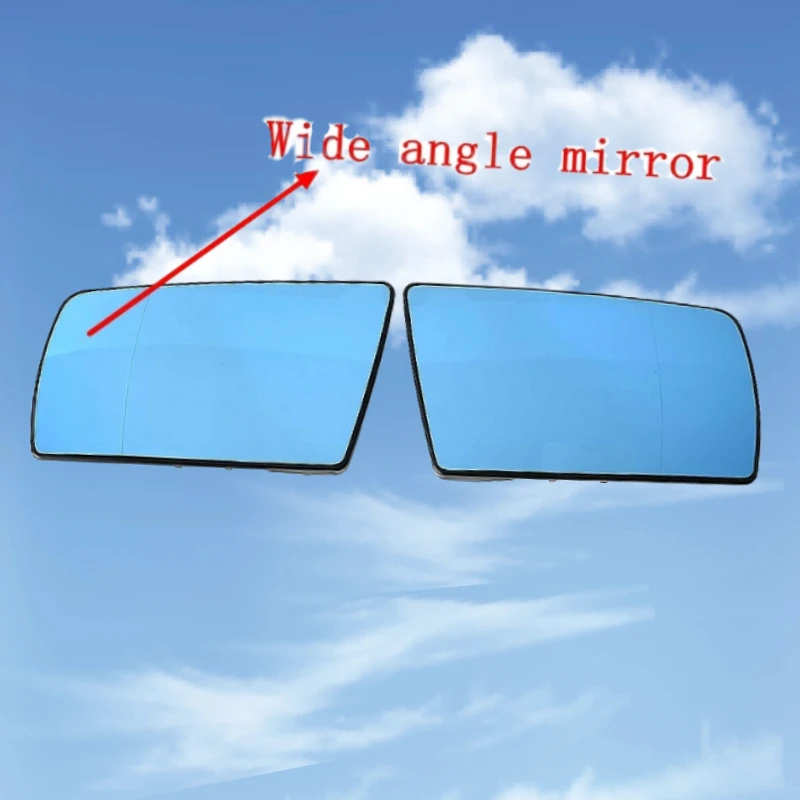 

Car Heated Convex / Wide Angle Blue Mirror Glass For MERCEDES BENZ C-CLASS W202 (1993-2000) E W210 (95-99) S W140 (91-98)