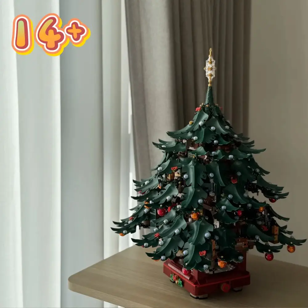 3171pcs Christmas Santa Building Blocks Set  Claus Family & Christmas Tree Model Christmas Gift Toy Decoration For Friends