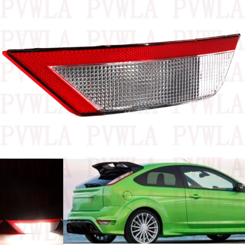 

Right Side Rear Bumper Reflector With Halogen Bulb 8M5115500AB / 8M5115500AA For Ford Focus 2008 2009 2010 2011 2012