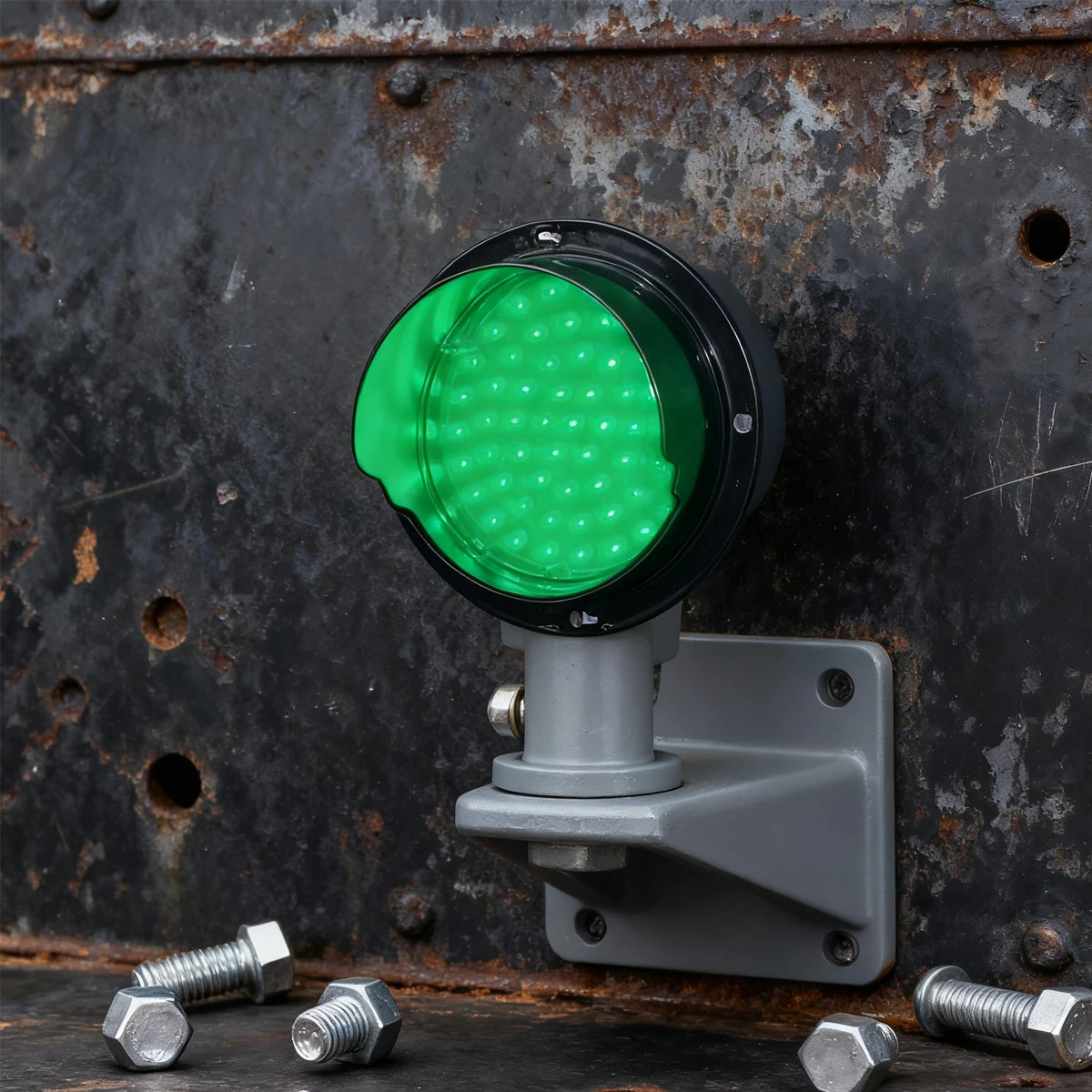 ไฟเตือนจราจร 60LED ขนาด 4.9 นิ้ว, กันน้ำและทนต่ออุณหภูมิสูง, โครงสร้างพลาสติก PC, ไฟตกแต่งรถบรรทุกและไฟคนเดินเท้า