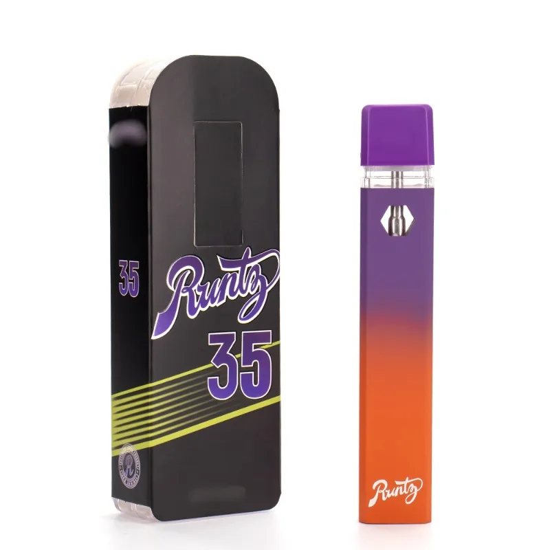 5 szt. Waporyzator Runty X Litty 1.0ml pustego urządzenia do E papierosów Pod 280mAh akumulator akumulatorowy waporyzator Runtz plastikowy skrzynka