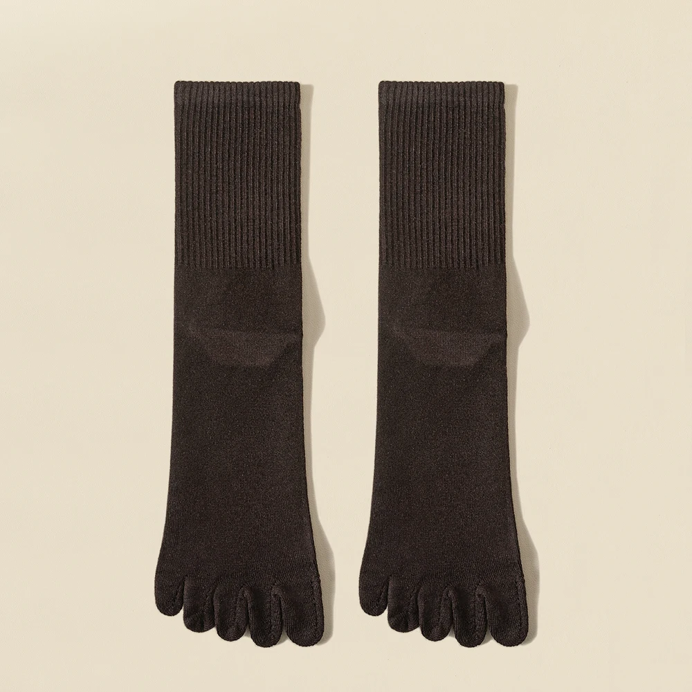 Wolle Warme Fünf-finger Socken Komfortable Business herren Zehensocken Sport Atmungsaktiv Schweiß Deodorant Einfarbig Socke Männlich