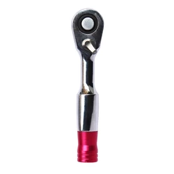 72 Teeth Socket Mini Wrench 1/4 Inch Quick Release Socket Ratchet Wrench Tool