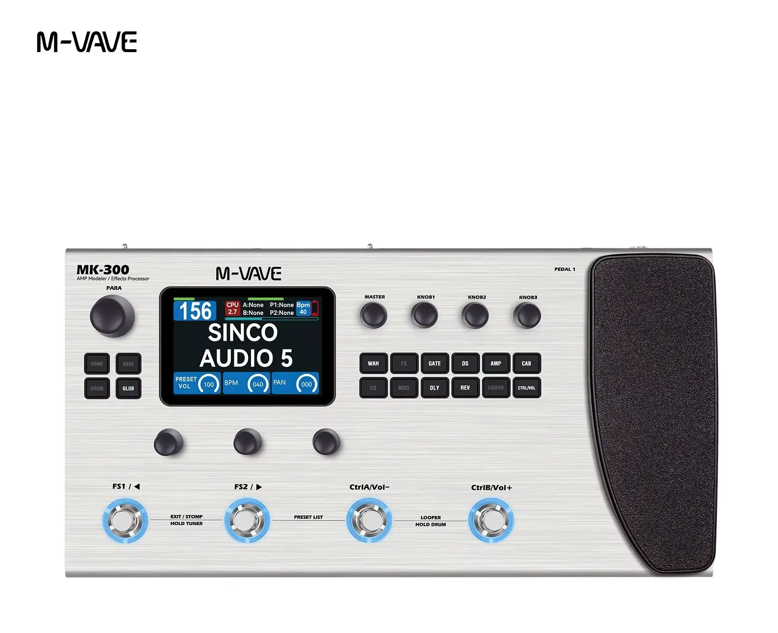 M-VAVE SMK-37 PRO MIDI Keyboard 37 Key with 8 Knobs & 16 RGB Pads