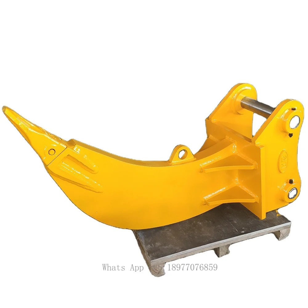 Baggerteile, Befestigung, Maschinen, robuster hydraulischer Ripper, Vibration für Fels mit hochfesten Schaufelzähnen, Vibro-Ripper